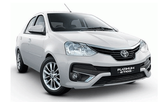 Tyota Etios  Taxi service from Mumbai